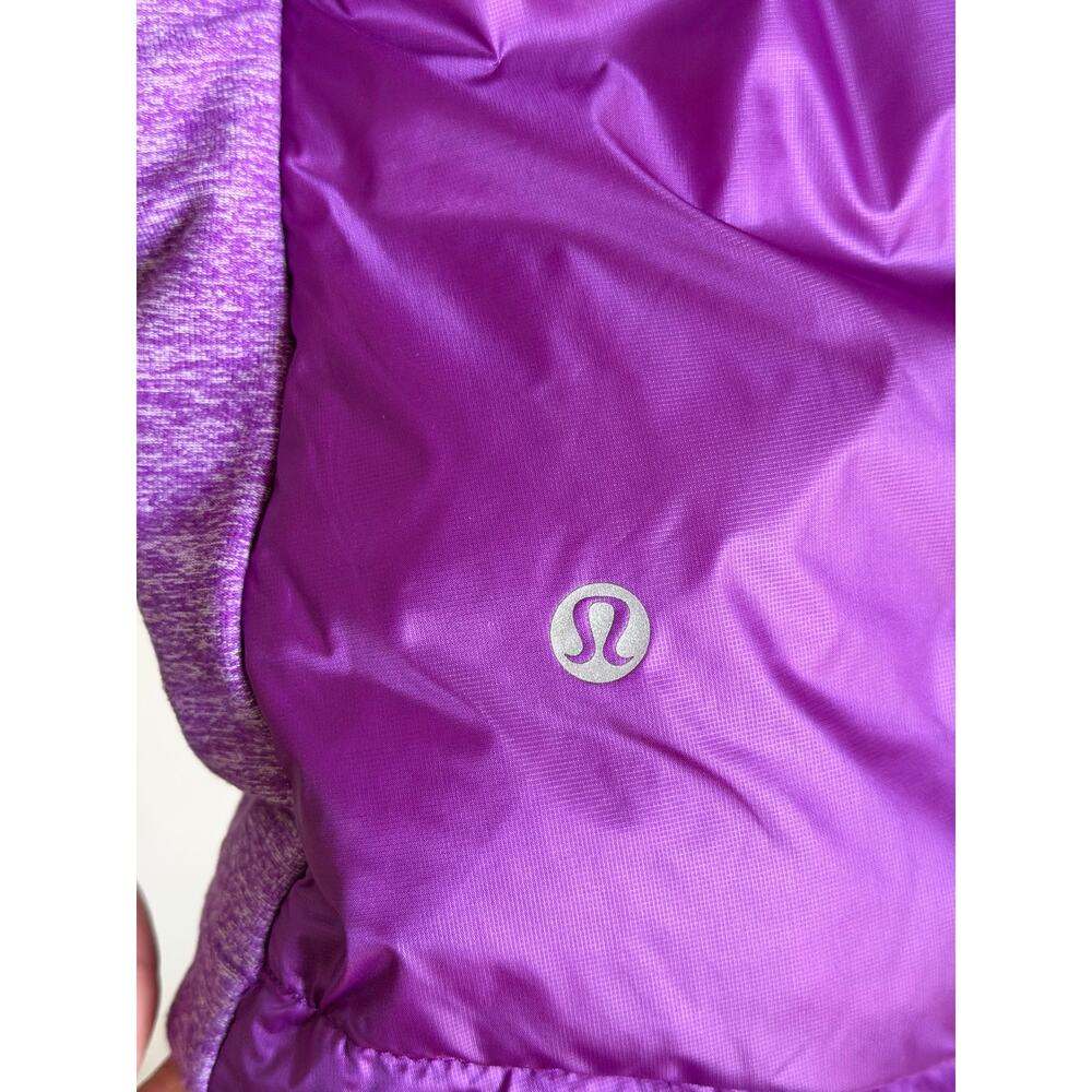 Lululemon Athletica Down For A Run Vest Tender Violet Release Women's Size 6 - Picture 13 of 13